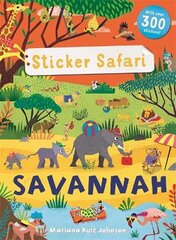 Sticker Safari: Savannah kaina ir informacija | Knygos mažiesiems | pigu.lt