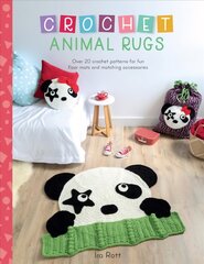 Crochet Animal Rugs: Over 20 crochet patterns for fun floor mats and matching accessories kaina ir informacija | Knygos apie sveiką gyvenseną ir mitybą | pigu.lt