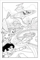 DC Super Hero Girls: A Kids Coloring Book: A Kids Coloring Book kaina ir informacija | Fantastinės, mistinės knygos | pigu.lt