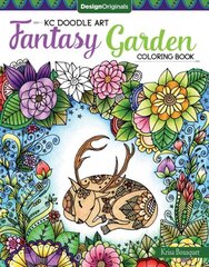 KC Doodle Art Fantasy Garden Coloring Book kaina ir informacija | Knygos apie sveiką gyvenseną ir mitybą | pigu.lt