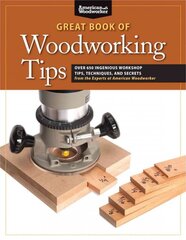 Great Book of Woodworking Tips: Over 650 Ingenious Workshop Tips, Techniques, and Secrets from the Experts at American Woodworker kaina ir informacija | Knygos apie sveiką gyvenseną ir mitybą | pigu.lt