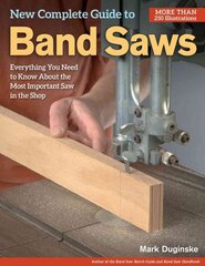 New Complete Guide to Band Saws: Everything You Need to Know About the Most Important Saw in the Shop New edition цена и информация | Книги о питании и здоровом образе жизни | pigu.lt