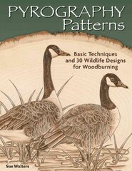 Pyrography Patterns: Basic Techniques and 30 Wildlife Designs for Woodburning цена и информация | Книги о питании и здоровом образе жизни | pigu.lt