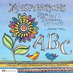 Zenspirations: Letters & Patterning цена и информация | Книги о питании и здоровом образе жизни | pigu.lt