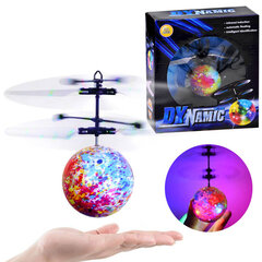 Летающий дисковый шар с подсветкой, ручное управление цена и информация | Игрушки для мальчиков | pigu.lt