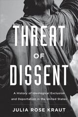 Threat of Dissent: A History of Ideological Exclusion and Deportation in the United States kaina ir informacija | Istorinės knygos | pigu.lt