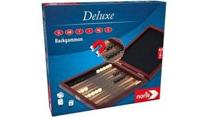 Stalo žaidimas Backgammon Deluxe Travel, EN kaina ir informacija | Stalo žaidimai, galvosūkiai | pigu.lt