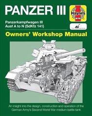 Panzer III Tank Manual: Panzerkampfwagen III Sd Kfz. 141 Ausf A-N (1937-45 2016 kaina ir informacija | Socialinių mokslų knygos | pigu.lt