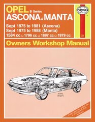 Opel Ascona & Manta kaina ir informacija | Kelionių vadovai, aprašymai | pigu.lt
