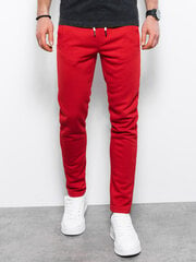 Kelnės vyrams Ombre Clothing AMD157781900, raudonos цена и информация | Мужские брюки FINIS | pigu.lt