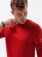 Megztinis vyrams Ombre Clothing AMD16115.1900, raudonas kaina ir informacija | Megztiniai vyrams | pigu.lt