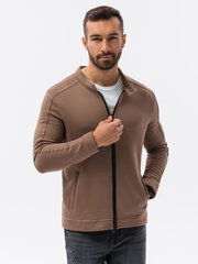 Džemperis vyrams Ombre Clothing, rudas kaina ir informacija | Džemperiai vyrams | pigu.lt