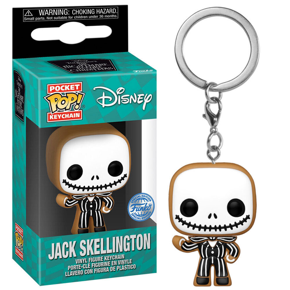 Pocket POP Disney Nightmare Before Christmas Jack Skellington Gingerbread Exclusive цена и информация | Žaidėjų atributika | pigu.lt