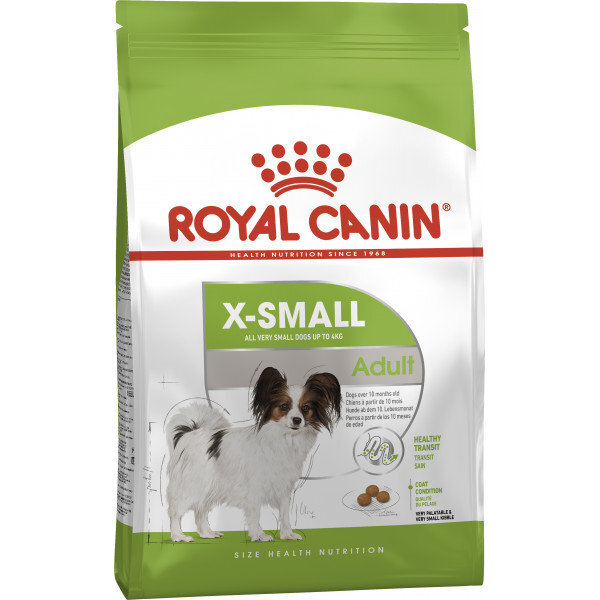 Royal Canin X-Small Adult 0,5 kg kaina ir informacija | Sausas maistas šunims | pigu.lt