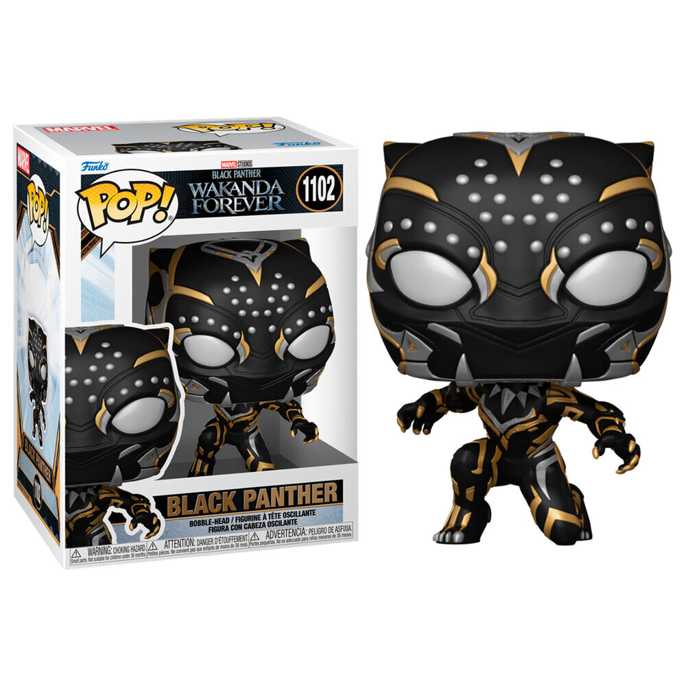 POP Marvel Black Panther Wakanda Forever Black Panther kaina ir informacija | Žaidėjų atributika | pigu.lt