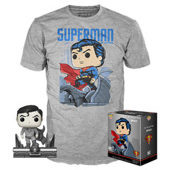 Set POP & Tee DC Comics Jim Lee Superman Exclusive kaina ir informacija | Žaidėjų atributika | pigu.lt