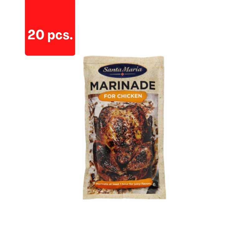 Marinatas Santa Maria, vištienos, 75 g x 20 vnt. цена и информация | Prieskoniai, prieskonių rinkiniai | pigu.lt