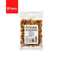 Миндаль ARIMEX, 100 г x 10 шт. цена и информация | Орехи, сухофрукты, семечки | pigu.lt