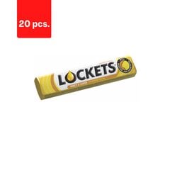 Пастилки LOCKETS Honey & Lemon, 41 г x 20 шт. цена и информация | Сладости | pigu.lt