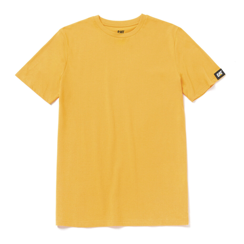 Marškinėliai vyrams Cat 1510590, geltoni цена и информация | Vyriški marškinėliai | pigu.lt