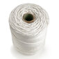 Natūrali makrame medvilninė virvė 3mm 400m vienos gijos pasukimo цена и информация | Nėrimo priemonės | pigu.lt
