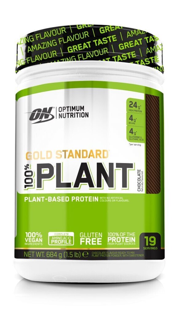 Baltymai Optimum Nutrition Plant, vanilės skonio, 684 g kaina ir informacija | Baltymai | pigu.lt