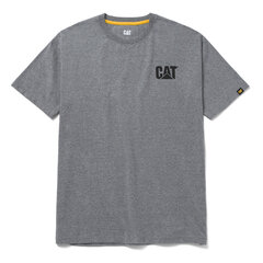 Marškinėliai vyrams Cat W05324, pilki цена и информация | Мужские футболки | pigu.lt