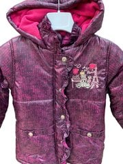 Žieminė striukė mergaitėms Coccobello, rožinė kaina ir informacija | Striukės, paltai mergaitėms | pigu.lt
