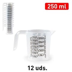 Matavimo indas 250 ml kaina ir informacija | Virtuvės įrankiai | pigu.lt