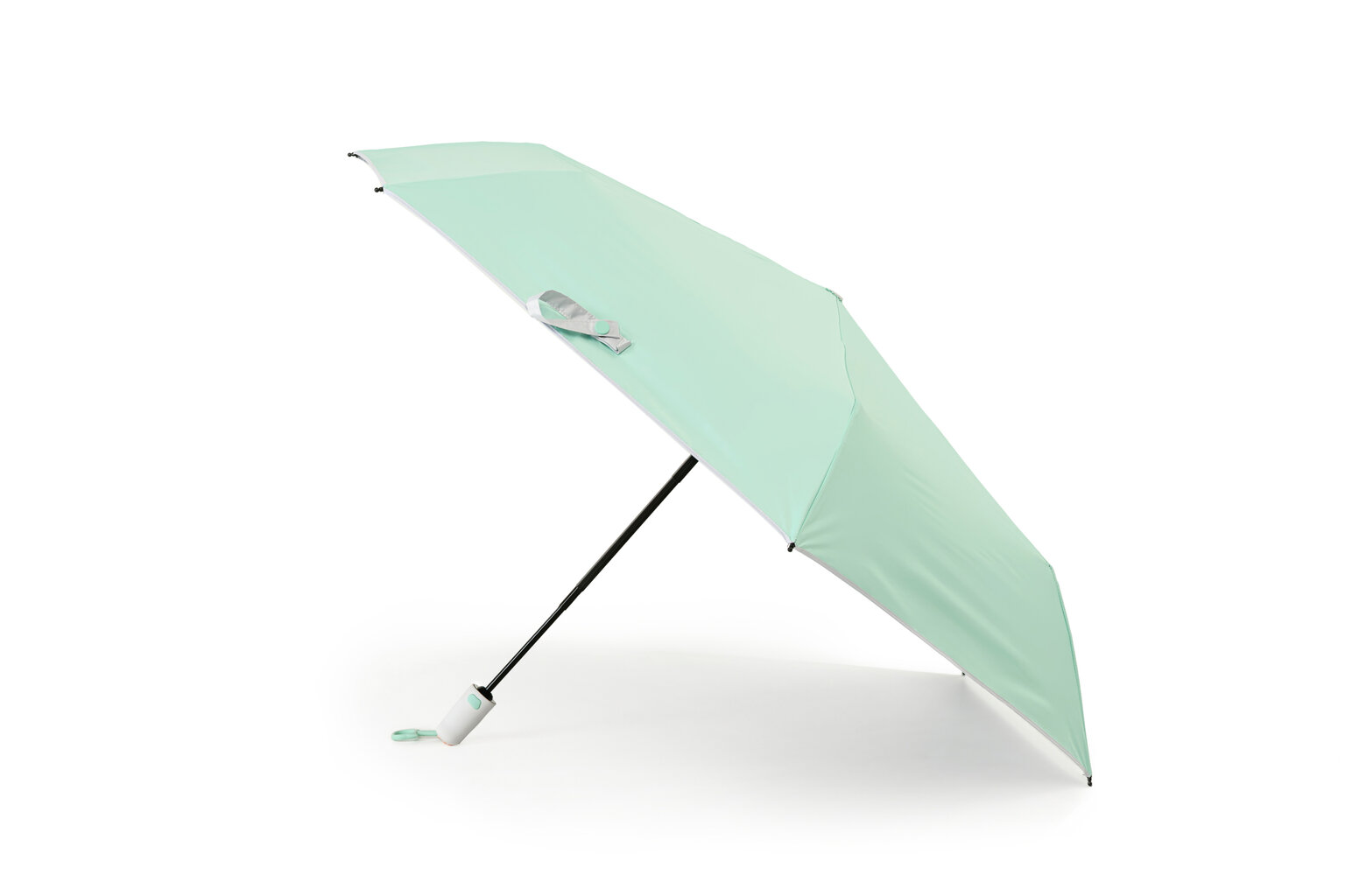Sulankstomas skėtis Miau, žalias kaina ir informacija | Moteriški skėčiai | pigu.lt