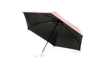 Зонтик складной мини полный автомат Miau, розовый цена и информация | Женские зонты | pigu.lt