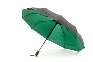 Зонтик 10-ти спицевый, полный автомат с двойным куполом Double, зеленый цена и информация | Женские зонты | pigu.lt