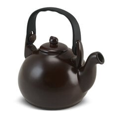 Керамический чайник «Колониал» в стиле ретро,объем 1700 мл, цвет шоколадный цена и информация | Чайники, кофейники | pigu.lt