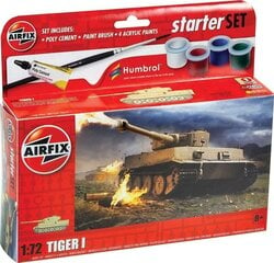 Konstruktorius Airfix - Tiger I dovanų komplektas, 1/72, 55004 kaina ir informacija | Konstruktoriai ir kaladėlės | pigu.lt