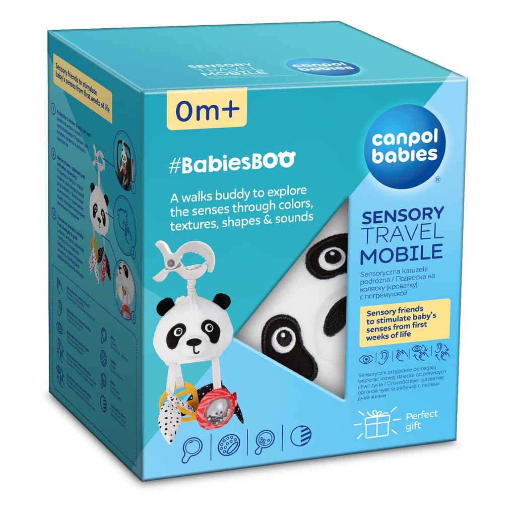 Kelioninis pakabinamas mobilus žaislas Canpol le BabiesBoo 68/091 kaina ir informacija | Žaislai kūdikiams | pigu.lt