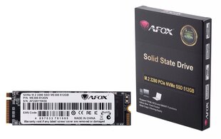 Afox ME300-1000GN 1TB M.2 2280 kaina ir informacija | Vidiniai kietieji diskai (HDD, SSD, Hybrid) | pigu.lt