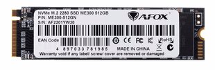 Afox ME300-1000GN 1TB M.2 2280 цена и информация | Внутренние жёсткие диски (HDD, SSD, Hybrid) | pigu.lt
