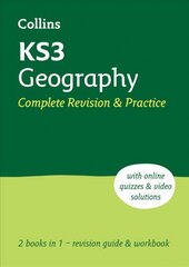 KS3 Geography All-in-One Complete Revision and Practice: Ideal for Years 7, 8 and 9 цена и информация | Книги для подростков  | pigu.lt