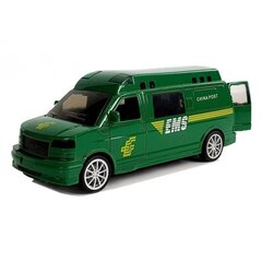 Машинка со звуковыми и световыми эффектами Lean Toys EMS, зеленая цена и информация | Игрушки для мальчиков | pigu.lt