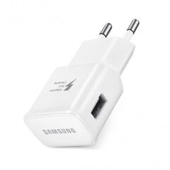 Samsung EP-TA20EWE Adaptuojamas - Universalus 15W USB Kištukas 2A Greitas Įkroviklis Baltas (OEM) kaina ir informacija | Krovikliai telefonams | pigu.lt