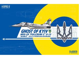 Конструктор Great Wall Hobby Ghost of Kyiv MiG-29 9-13 Fulcrum-C, 1/48, S4819 цена и информация | Конструкторы и кубики | pigu.lt