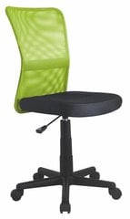 Vaikiška kėdė Halmar Dingo, žalia/juoda kaina ir informacija | Biuro kėdės | pigu.lt
