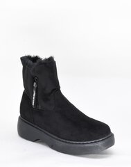 Aulinukai moterims Fashion 21922251, juodi kaina ir informacija | Aulinukai, ilgaauliai batai moterims | pigu.lt
