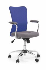Детский стул Halmar Andy, синий цена и информация | Офисные кресла | pigu.lt