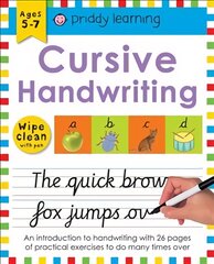 Cursive Handwriting: Wipe Clean Workbooks kaina ir informacija | Knygos paaugliams ir jaunimui | pigu.lt