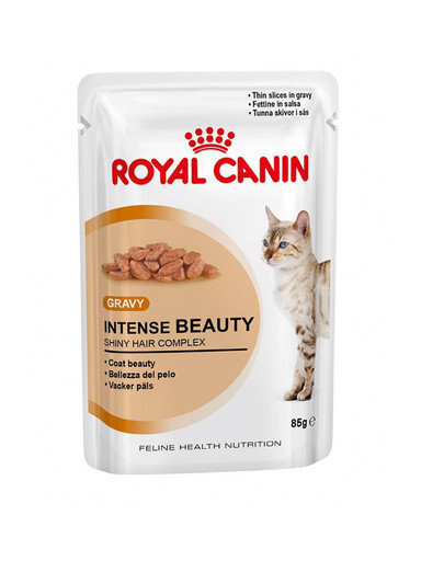 Royal Canin suaugusioms katėms Intense Beauty in Gravy Pouch 12x85 g цена и информация | Konservai katėms | pigu.lt