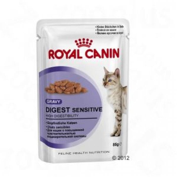 Royal Canin Digest Sensitive Pouch 12x85 g kaina ir informacija | Konservai katėms | pigu.lt