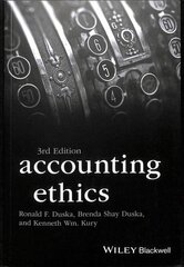 Accounting Ethics, Third Edition 3rd Edition цена и информация | Книги по экономике | pigu.lt