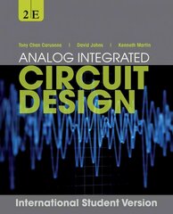 Analog Integrated Circuit Design 2nd Edition International Student Version kaina ir informacija | Socialinių mokslų knygos | pigu.lt