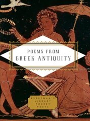 Poems from Greek Antiquity цена и информация | Поэзия | pigu.lt